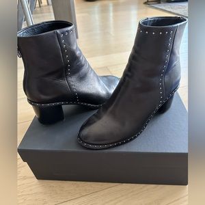 Rag & Bone leather ankle boots - with studding